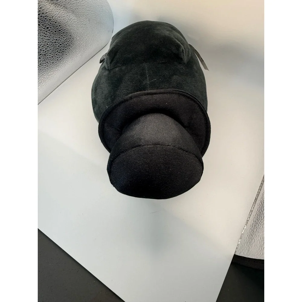 Toikido‎ Among Us Plush Grey Crewmate with Black Top Hat and Crow Beak 10540